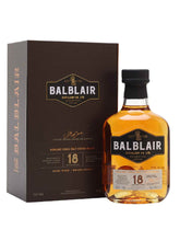 Balblair 18 year old
